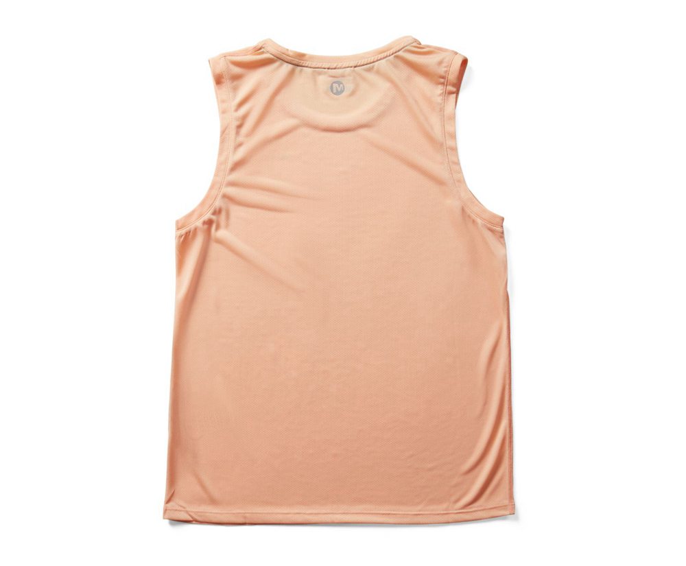 Merrell Sleeveles Orange - Entrada Tank - Womens 01RQTBKUO